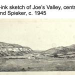 Spieker's sketch, Joe's Valley, Utah